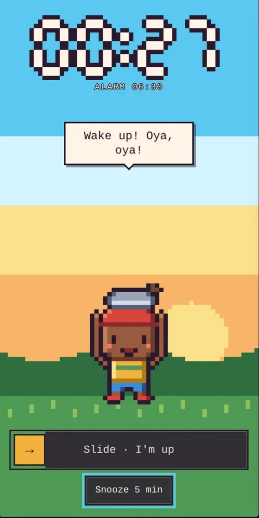 Wake-ups screen